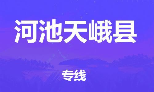 邯郸到河池天峨县物流公司-物流专线省时省心-「直达运送」