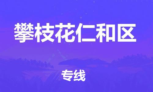 邯郸到攀枝花仁和区物流公司-物流专线市县派送-上门提货