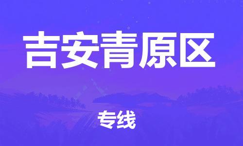 邯郸到吉安青原区物流公司-行李托运专线-实时监控
