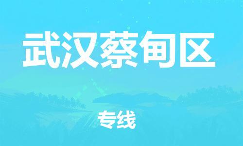 邯郸到武汉蔡甸区货运公司-大型设备运输专线「全境配送」