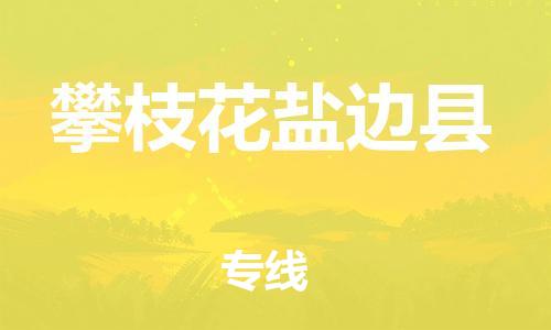 邯郸到攀枝花盐边县物流专线-物流专线免费取件-实时跟踪