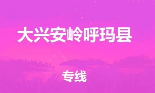 邯郸到大兴安岭呼玛县物流专线-物流专线市县闪送-实时跟近