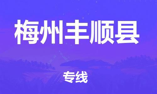 邯郸到梅州丰顺县物流专线-物流专线全境闪送-市县派送