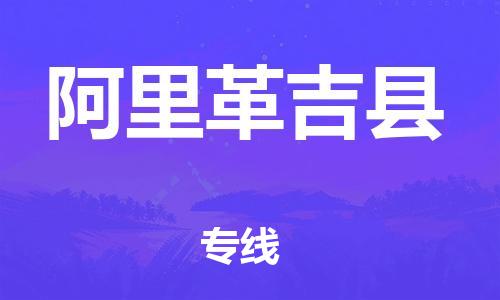 邯郸到阿里革吉县物流专线-日用工业品运输专线-实时跟近