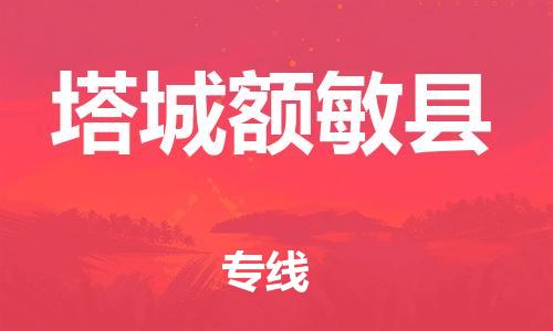邯郸到塔城额敏县物流专线-医疗器械运输专线-高效运输